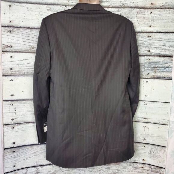 Joseph & Feiss Men’s Pinstripe Wool Suit Jacket Blazer Size 39L New With Tags - Picture 2 of 11